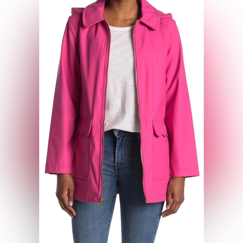 Kate Spade New York Women's Scallop Trim Coat